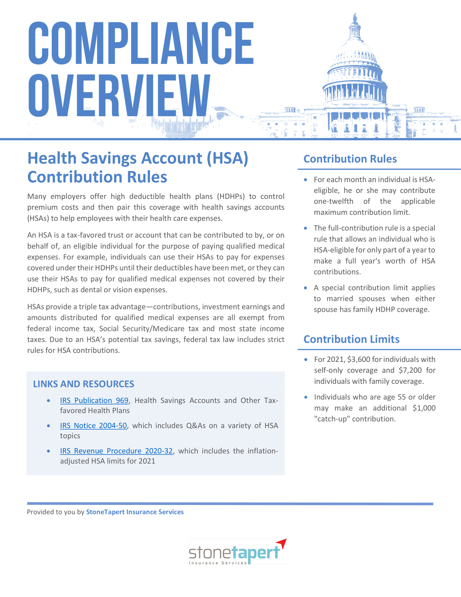 Health savings account (HSA) rules for 2024